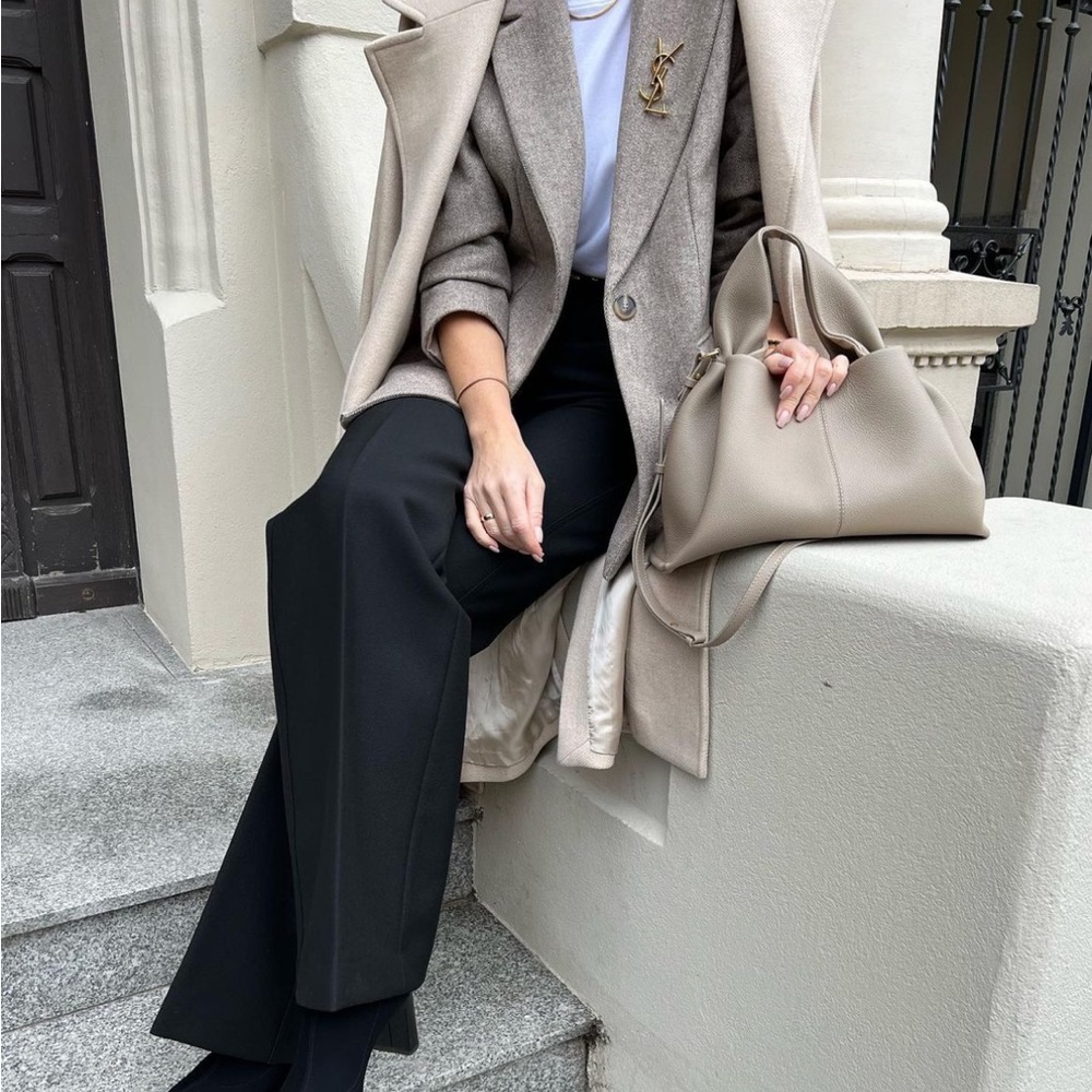 Zara Herringbone Wool Blazer - Picture 11 of 16